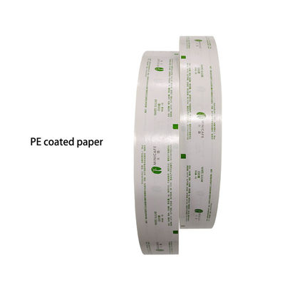 Papel especial para embalagens de pimenta Design personalizado Papel revestido em PE de forma de rolo de 58 g