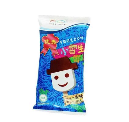 Embalagem de plástico Bopp para design personalizado Saco de embalagem de gelado de sobremesas congeladas