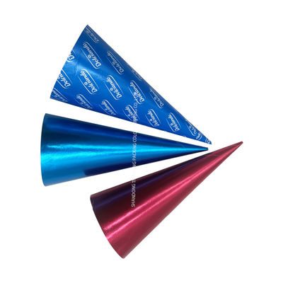 Pulpa de madeira 110GSM Creme de sorvete Cone Manga folha de papel rolos com flexografia logotipo de impressão