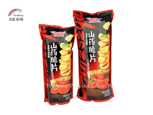 Chips Eco Friendly Snack Bolsa de Selo de calor com impressão gravura e cabo de vedação
