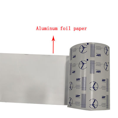 Aparelhos e instrumentos médicos Papel de alumínio para embalagens de almofadas de preparação de álcool
