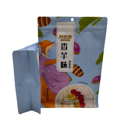 Saco de embalagem de plástico de stand up para lanches Granola e muito mais