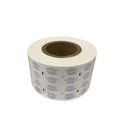 Rolo de papel revestido em PE para embalagens de bastões de açúcar 100% de pasta de madeira virgem