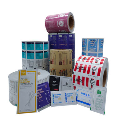 Produtos de limpeza úteis Embalagem Papel composto de folha de alumínio para almofada de preparação de álcool estéril/swab limpo