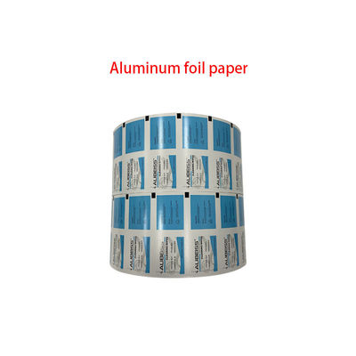 Papel Kraft BZK Esfregaço anti-séptico para embalagens de álcool em folha de alumínio laminada