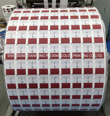 Papel kraft com revestimento de sal e impressão personalizada
