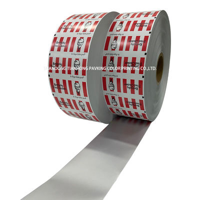 Papel de papel de alumínio personalizado para embalagens de alimentos comprimento personalizado