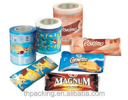 Embalagem de filme impresso personalizado Largura 100 mm Certificado ISO9001 2008