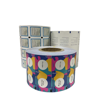 Anti-Alcohol Factor 100 toneladas Embalagem automática Alumínio Papel plástico laminado Rolo de filme personalizado