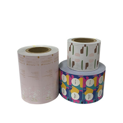Anti-Alcohol Factor 100 toneladas Embalagem automática Alumínio Papel plástico laminado Rolo de filme personalizado