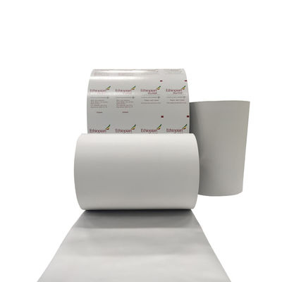 Folha de papel de alumínio de tamanho personalizado, papel plástico para animais de estimação, papel de embalagem PE, rolo de filme para toalhas Bzk