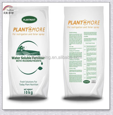 Sacos de embalagem de sementes de tipo Bopp de plástico para a agricultura Produtos químicos Fertilizantes e pesticidas