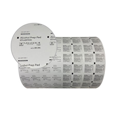 Medicina 101g 130g 5 camadas Povidona- Iodo Prep Pad Roll Film papel de folha de alumínio