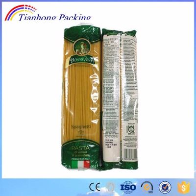 Sacos de embalagem de macarrão espaguete e fusilli em espiral com certificação ISO9001 2008