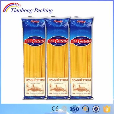 Sacos de embalagem de macarrão espaguete e fusilli em espiral com certificação ISO9001 2008