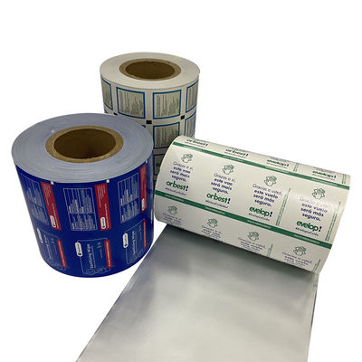 PE/Al/Eaa 103G 110g película de alumínio em rolos para embalagem almofada de álcool à prova d'água
