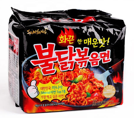 Instand Noodles Embalagem de alimentos Impressão a cores com e logotipo personalizado
