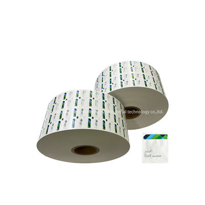 Papel de embrulho branco revestido de PE macio e durável para açúcar, sal, pimenta e café