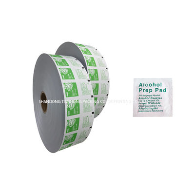Impotente 73GSM 130GSM Papel de folha de alumínio de quatro camadas