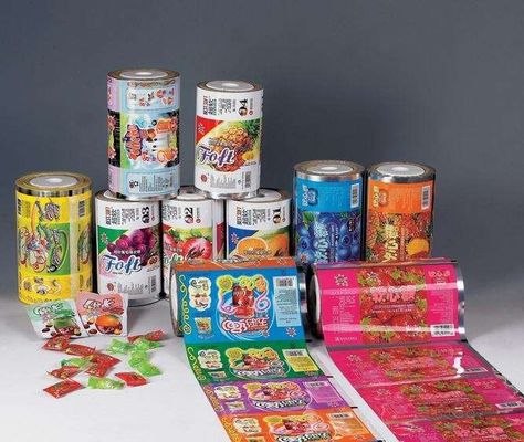 Noodles instantâneos Sacos de embalagem de plástico BOPP/VMCPP descartáveis Estrutura do material PET/PE