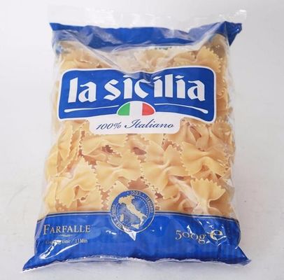 ISO9001/ISO2008 Certificado Embalagem de pasta de cor personalizada Saco de plástico para alimentos