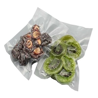 Saco de vácuo em relevo descartável para armazenamento de alimentos / frutos do mar / alimentos congelados