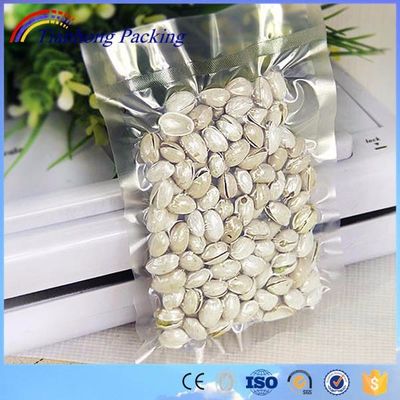 Saco de vácuo em relevo descartável para armazenamento de alimentos / frutos do mar / alimentos congelados