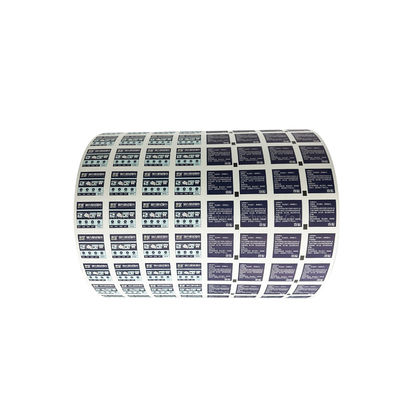 Impressão flexográfica à prova d'água Rolos de papel de folha de alumínio para lentes Lentes de limpeza Embalagens