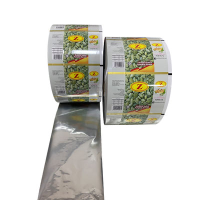 40-150 Micron espessura Logotipo personalizado laminado CPP OPP Folha de alumínio de embalagem de alimentos rolos de filmes