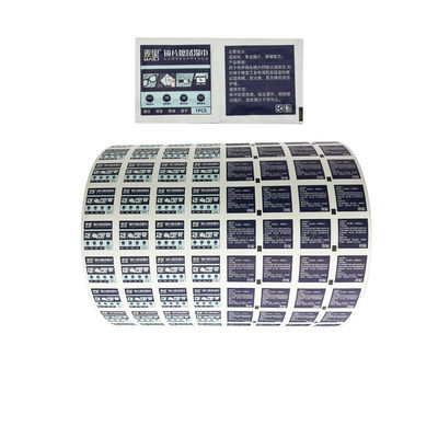 Rolo de filme de folha de alumínio laminado de quatro camadas impermeável e durável 103G para toalhas Bzk