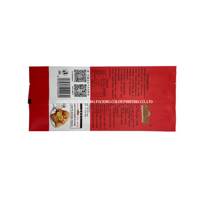 Saco de fechadura de 3 lados para frutos do mar Top Zip Plástico à prova d'água Alimentação à prova d'ar
