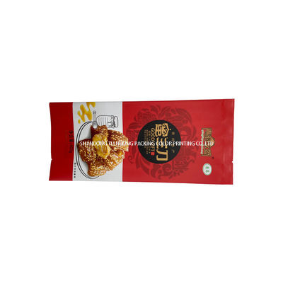 Saco de fechadura de 3 lados para frutos do mar Top Zip Plástico à prova d'água Alimentação à prova d'ar