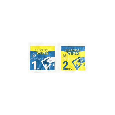 Laminados de alumínio para limpeza de lentes