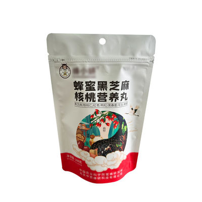 Sacos com fecho de fecho de fecho personalizado para embalagens de qualidade alimentar feitas de material laminado