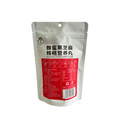 Sacos com fecho de fecho de fecho personalizado para embalagens de qualidade alimentar feitas de material laminado