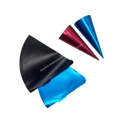 Pulpa de madeira 110GSM Creme de sorvete Cone Manga folha de papel rolos com flexografia logotipo de impressão