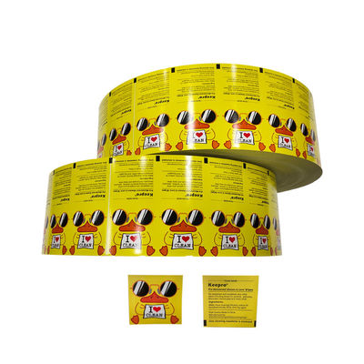 Toalhas de papel molhado de celulose mecânica para impressão de papel/gel de folha de alumínio a cores 0-9