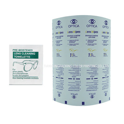 Papel composto de folha de alumínio impermeável para promoção de toalhas de limpeza e óculos