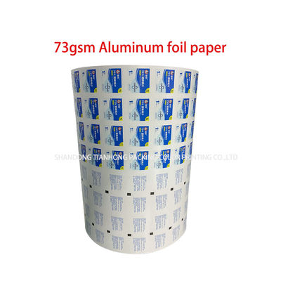Papel composto de folha de alumínio impermeável para promoção de toalhas de limpeza e óculos