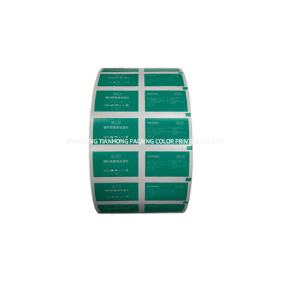 Material de embalagem para impressão gravada 8 cores filme laminado de papel de alumínio