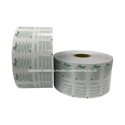 Material da máquina de embalagem automática Flexografia Rolo de filme de papel de alumínio impresso