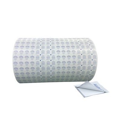 73G/83G/103G Largura Película de papel de alumínio de rolos de pasta de madeira para material de embalagem 30-1100mm