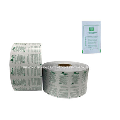 Pulpa Mecânica Tamanho de Embalagem Film Roll de papel laminado de alumínio 30-1100mm Largura